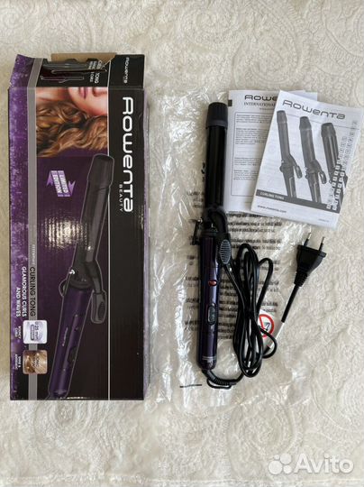 Щипцы для завивки волос Rowenta новые