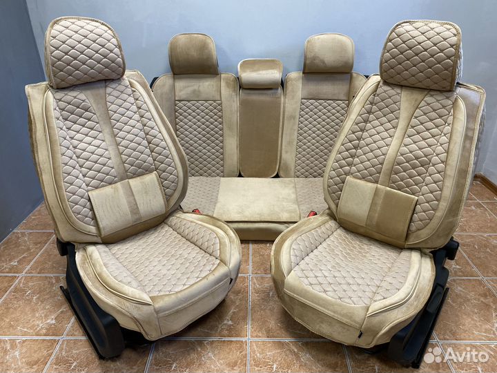 Авточехлы из алькантары