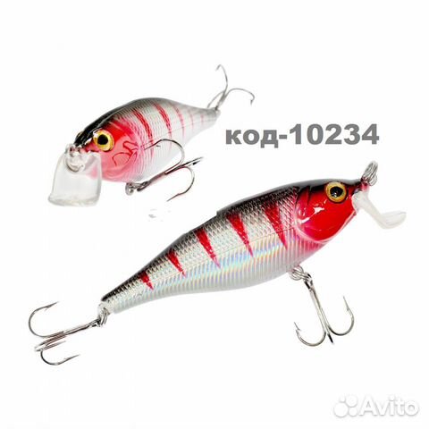 Воблер дл70 мм,8 гр.,0-1,2 м AMA-fish tactic shad