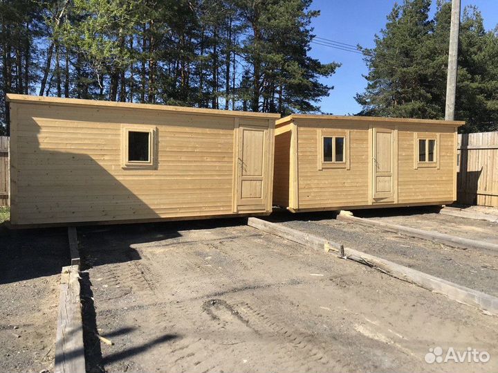 Бытовки: утепление 100мм, влагозащита, от производ