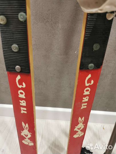 Беговые лыжи детские СССР ну погоди