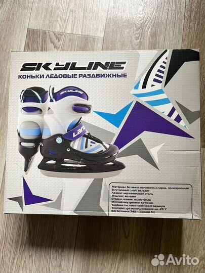 Коньки Larsen Skyline раздвижные