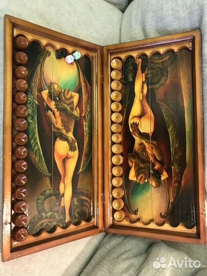 Нарды ручной работы