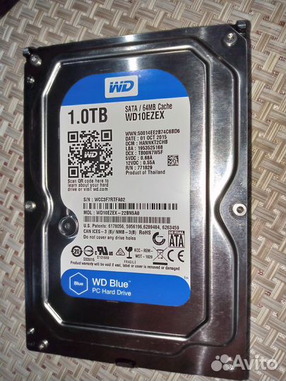 Жесткий диск WD 1 TB