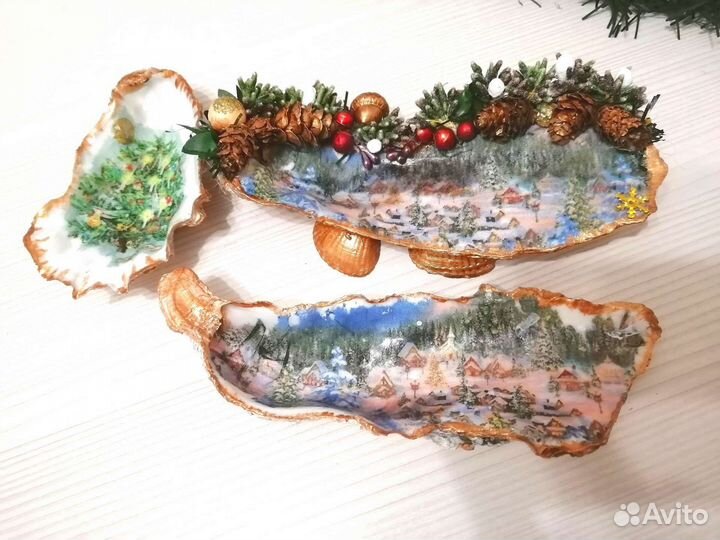 Елочные игрушки ручной работы