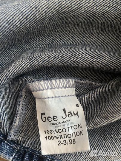 Джинсовый сарафан для девочки 98