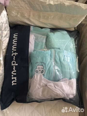 Комплект: постельное, бортики, балдахин