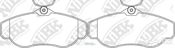 Колодки тормозные дисковые