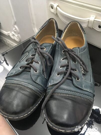 Кеды кожаные 40