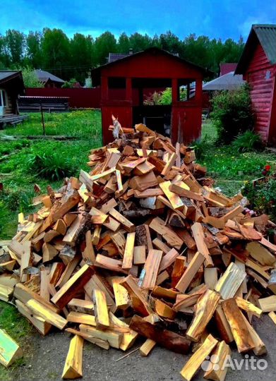 Дрова Береза навалом сухие в Выборге любого объема