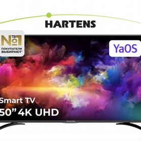 Hartens Телевизор HTY-50UHD05B-S2 50" 4K UHD