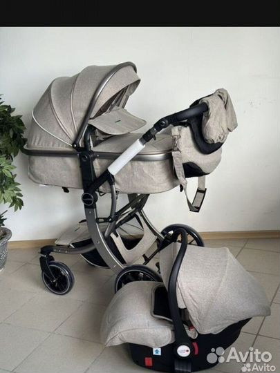 Коляска 3 в 1 luxmom 601 a