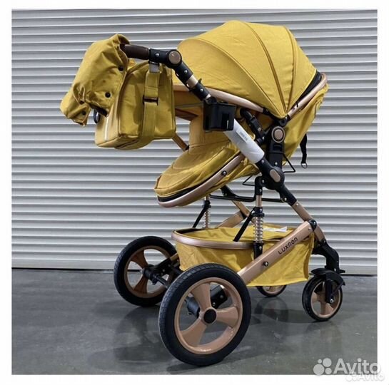 Коляска 3 в 1 Люксмам 518, новая