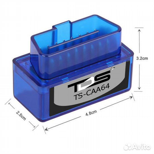 Сканер OBD (OBD2-V1.5-Wi-Fi)(A64)