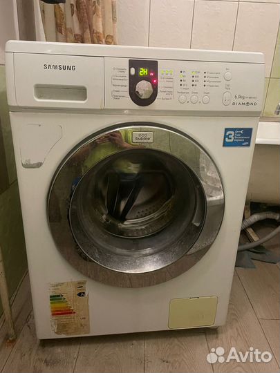 Стиральная машина samsung diamond 6кг