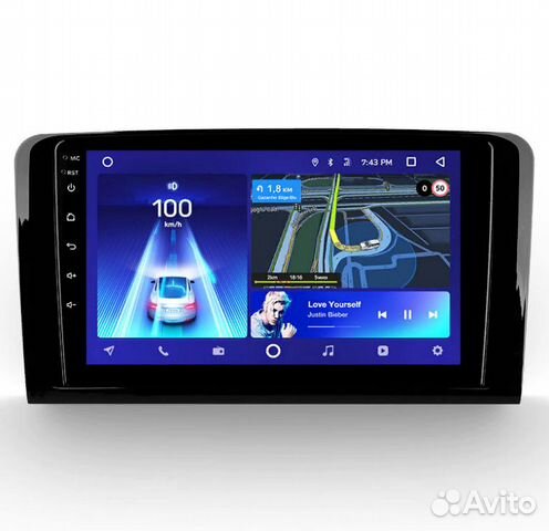 Штатная магнитола на Mercedes ML GL x164