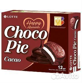 Опт - Пирожное Choco Pie Lotte Какао 336г