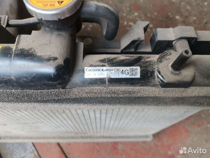 Радиатор subaru impreza wrx sti