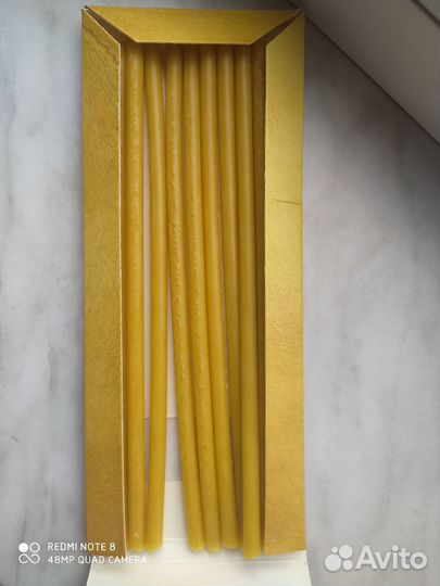 Свечи церковные Православные восковые 12 шт