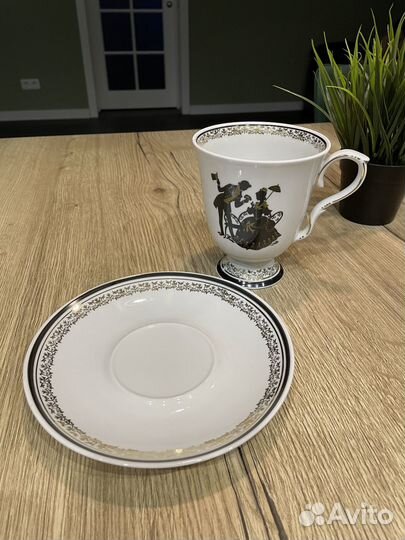 Фарфор. Фарфоровые чайный пары и кружки СССР