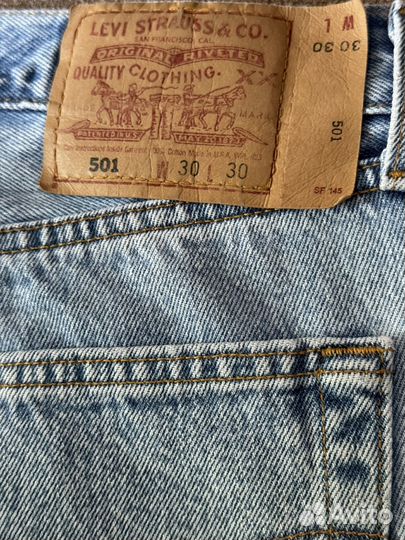 Женские джинсы levis 501 винтаж