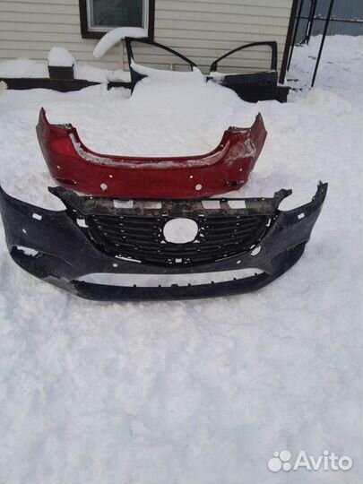 Бампер Mazda 6 GJ 2015-2018