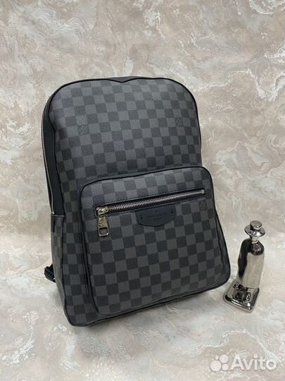 Рюкзак мужской Louis Vuitton кожаный