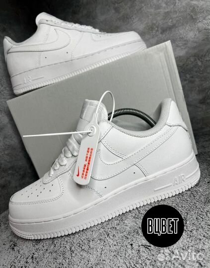 Кроссовки Nike Air Force 1 белые