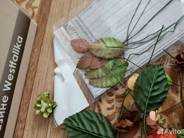 Бумажные цветы для декора