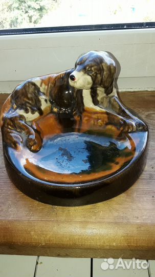 Статуэтка фарфор собака. СССР