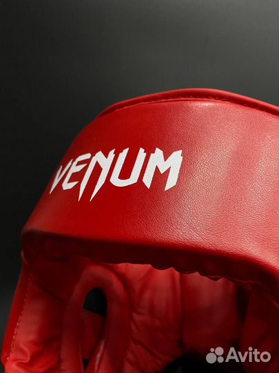 Шлем боксерский Venum DX Red