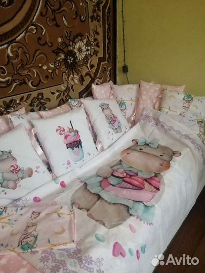 Детское постельное белье новое