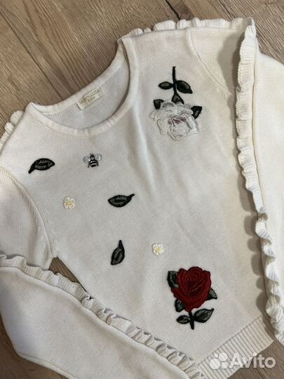 Свитер на девочку 10-12 лет