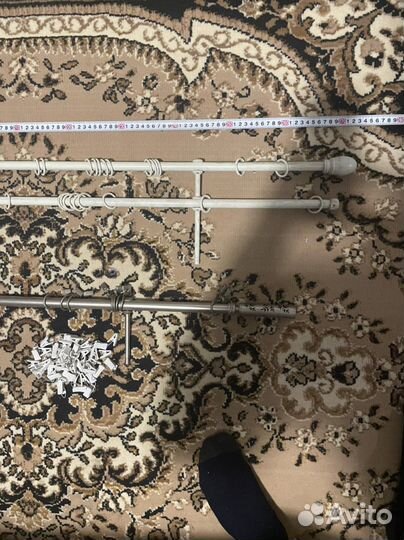 Гардина для штор металлическая