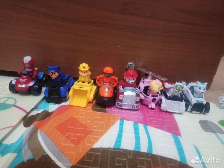 Игрушки щенячий патруль