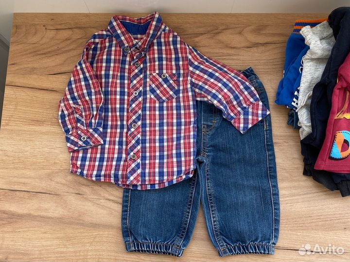 Пакет вещей на мальчика 74 80 86 92