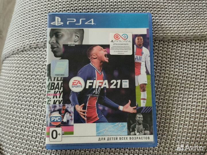 Диск на пс4 фифа 21