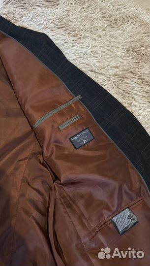 Пиджак в клетку