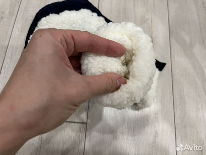 Комплект шапка и варежки детский