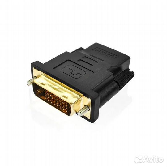 Переходник hdmi - DVI-D (24+1 контакт), новый