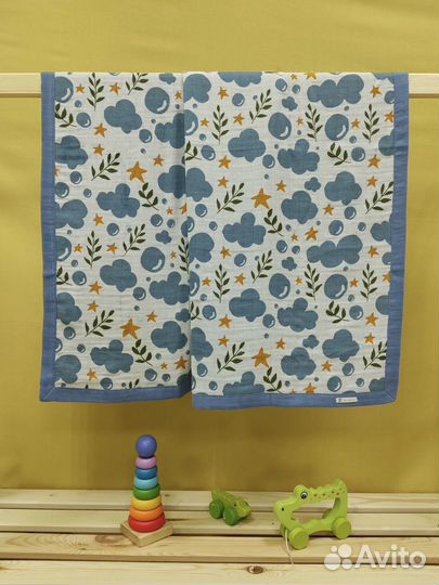 Муслиновое одеяло плед