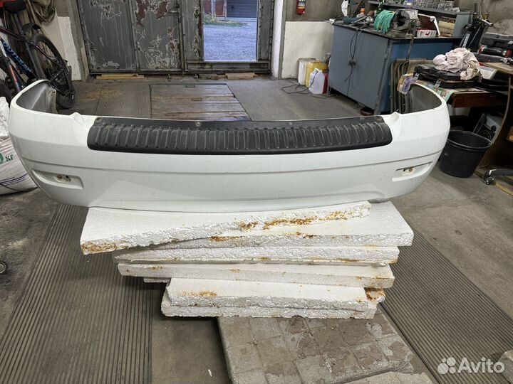 Бампер priora задний