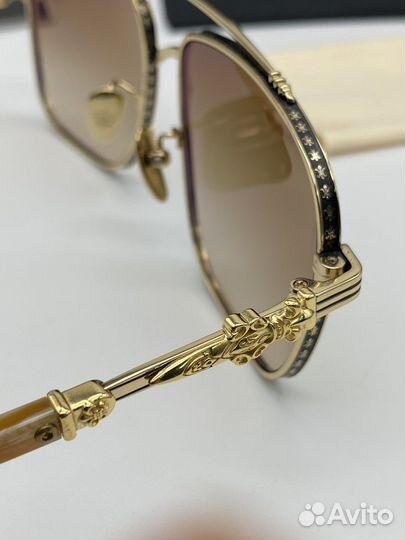 Очки chrome hearts солнцезащитные мужские