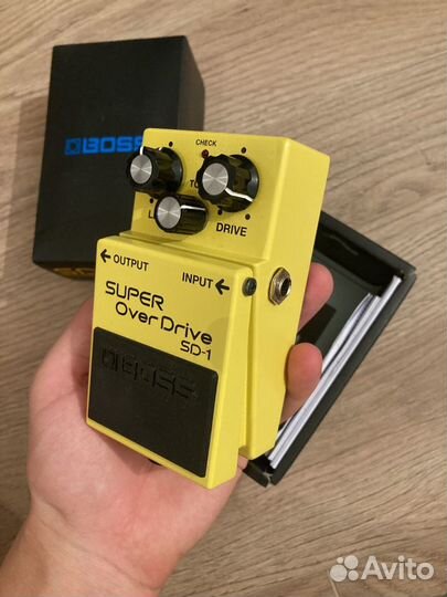 Гитарная педаль boss Super Overdrive SD-1