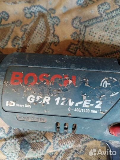 Шуруповерт bosch 12v