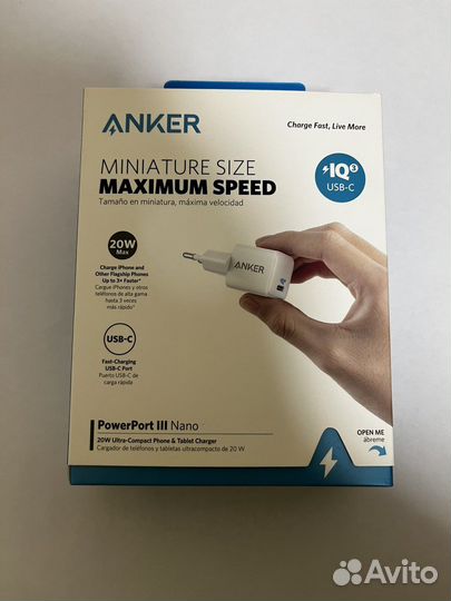 Зарядное устройство anker