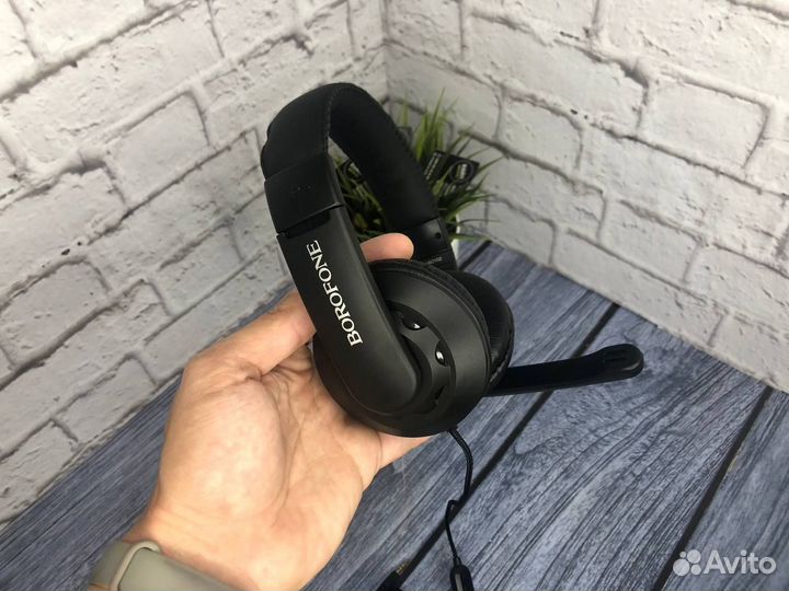 Игровые наушники Borofone BO102 гарнитура