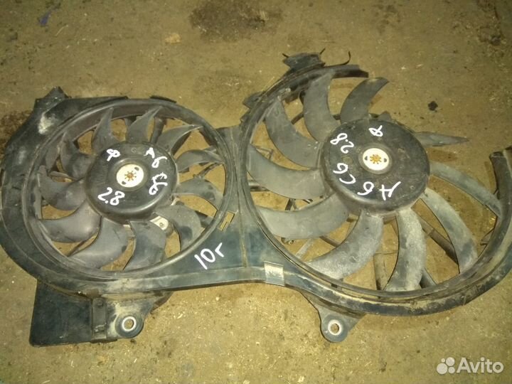 Вентилятор радиатора audi a6 c6