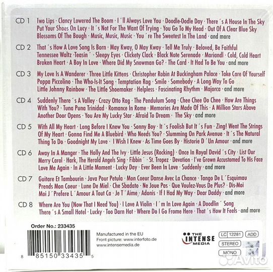 Petula Clark 1949-1960 CD 8 дисков New / SS