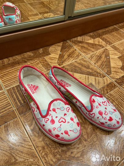 Слипоны кеды adidas